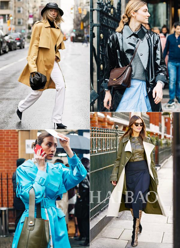 時裝周街拍型人最愛的摩登風衣