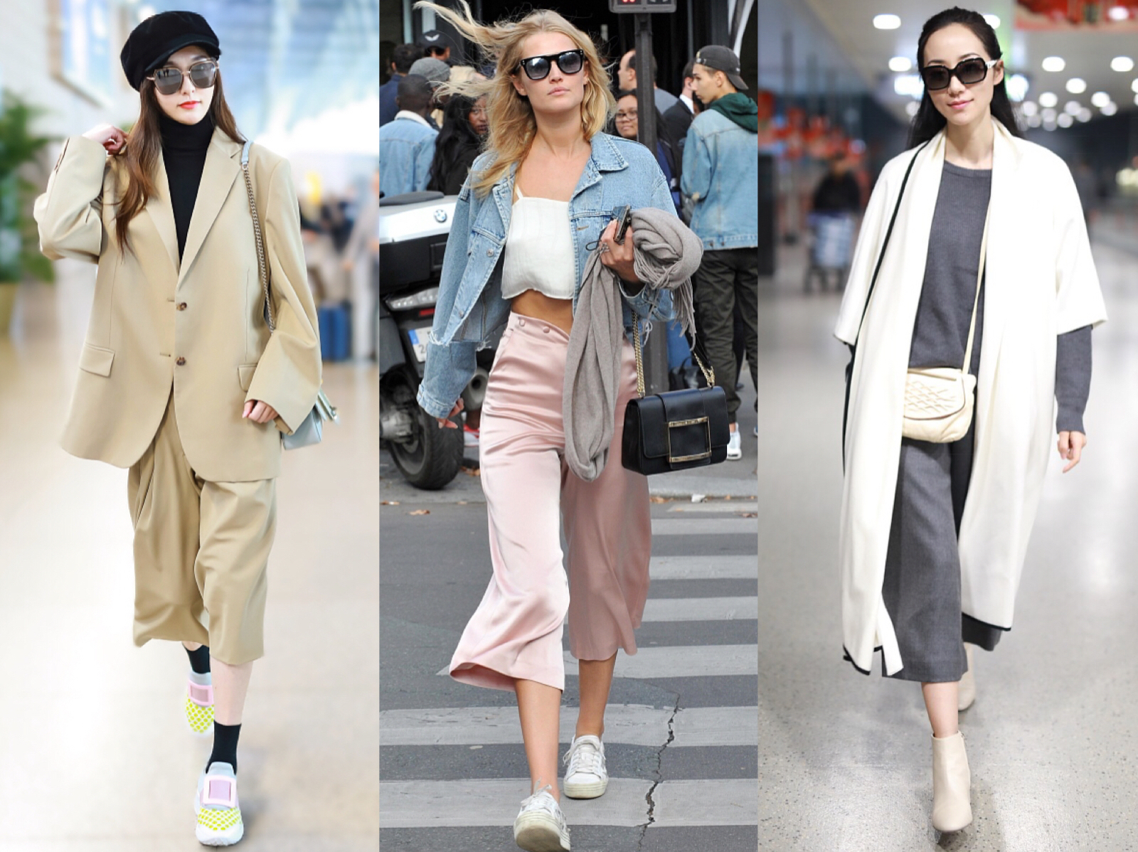 開春穿搭想要潮，褲子就要短一點