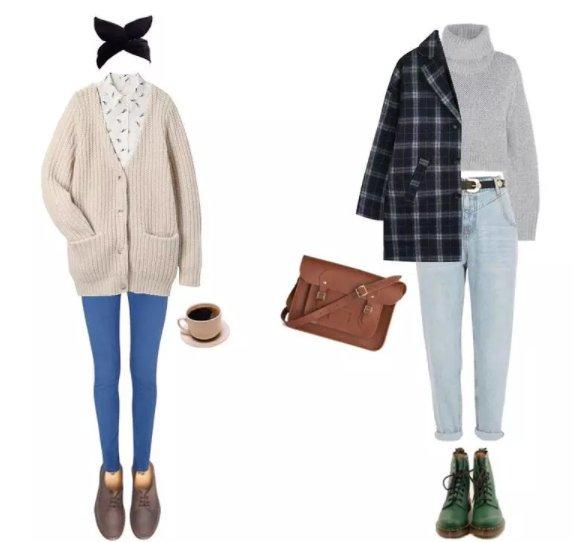 21套舒服休閑隨性穿搭示範