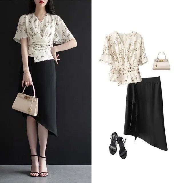 也不用太無趣，小碎花穿搭輕鬆好看