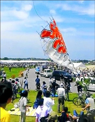 日大風箏墜地 壓傷3老1童_台北到府坐月子,新北市到府坐月子